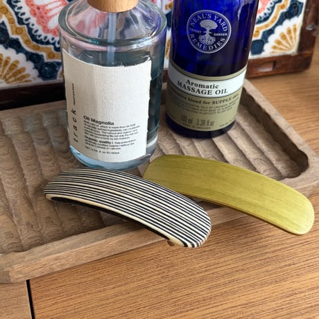 [KOSTKAMM] Natural Wood Hair Clip / 8cm