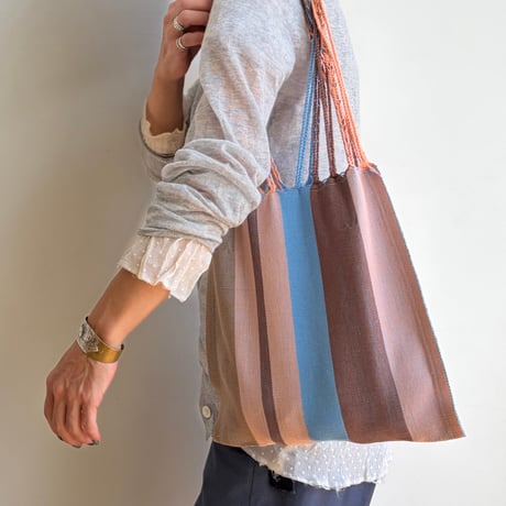 [pips]  Cotton Handwoven Hammock bag New Size