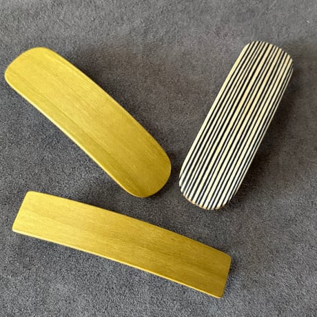 [KOSTKAMM] Natural Wood Hair Clip / 8cm