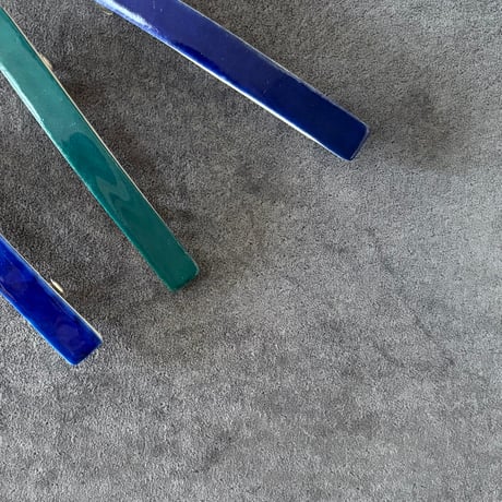 [ juju made ] English porcelain hair barrette