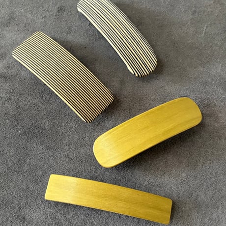 [KOSTKAMM] Natural Wood Hair Clip / 8cm