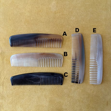 [KOSTKAMM]  Horn Pocket  Comb Narrow x Wide  13cm / 300H