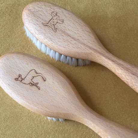 [KOSTKAMM]  Waxed Beech Wood Baby Brush /ベビーブラシ39