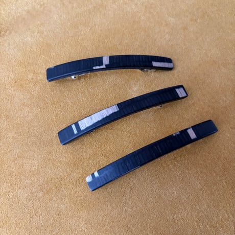 [KOSTKAMM] Natural Wood Hair Clip  /  Slender / 6cm