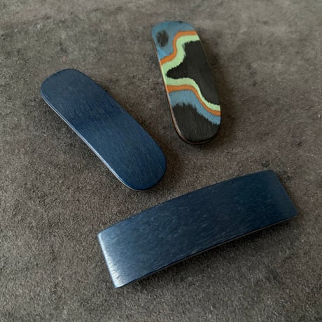 [KOSTKAMM] Natural Wood Hair Clip /  6cm