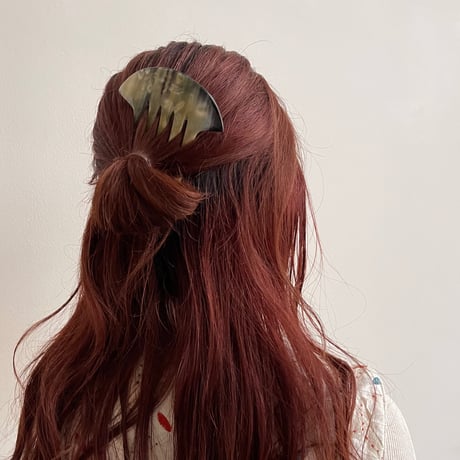 [KOSTKAMM] Horn Decorative Comb  /9435