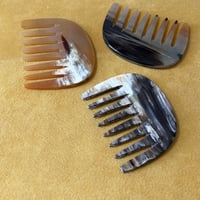 [KOSTKAMM]  Horn Curl Comb / Extreme Wide / 10cm / 120H