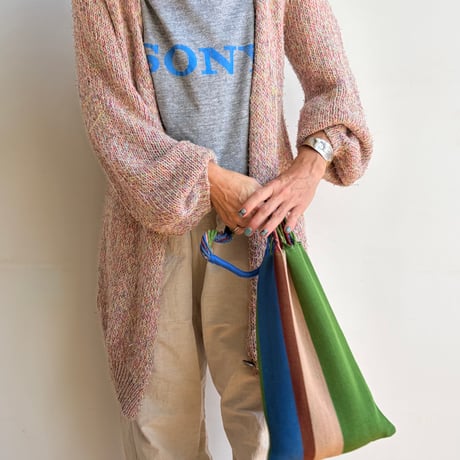 [pips]  Cotton Handwoven Hammock bag /  New Color