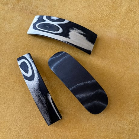 [KOSTKAMM] Natural Wood Hair Clip  /10cm