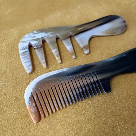 [KOSTKAMM]  Horn Curl Comb / Finger Wide / 16cm / 122H