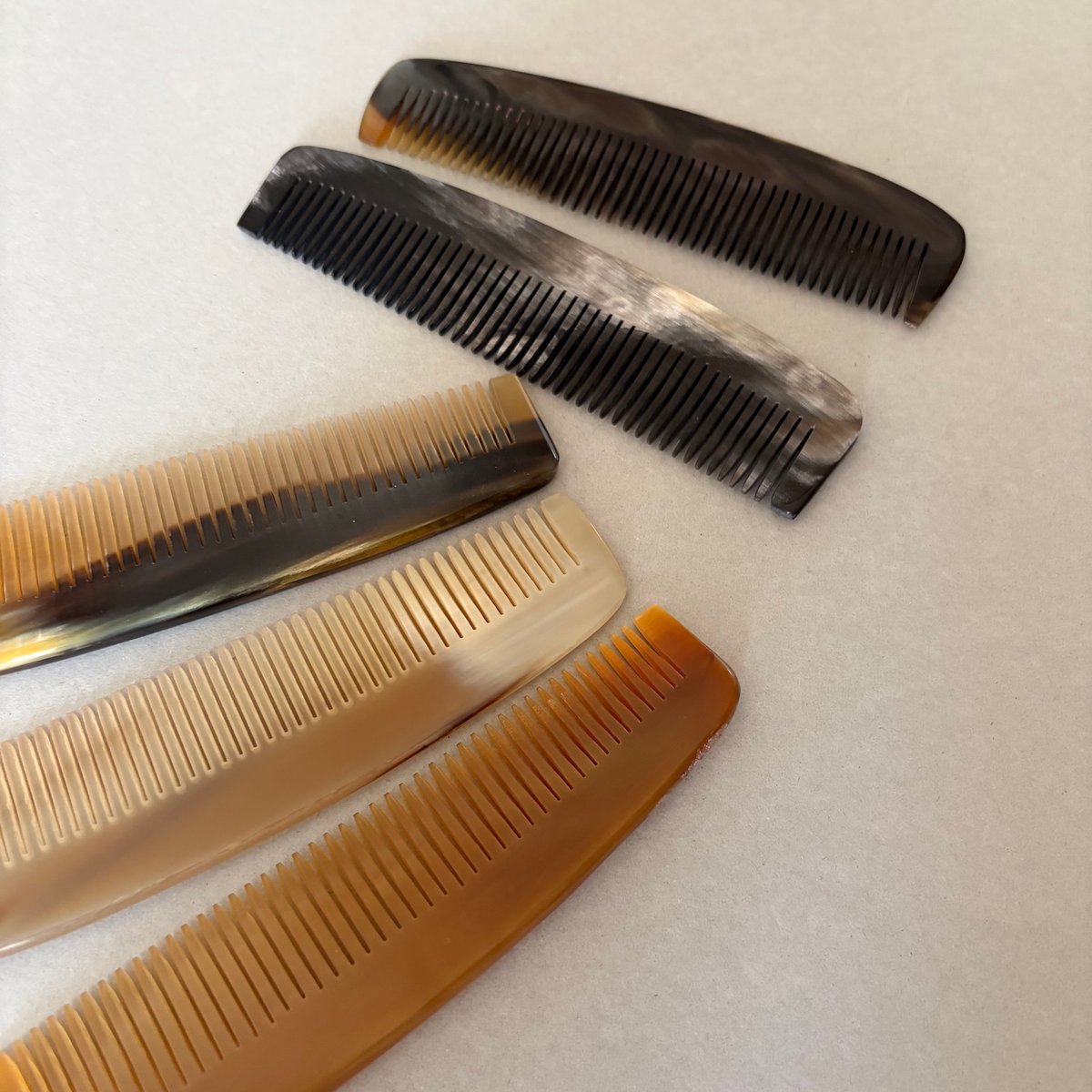 KOSTKAMM] Horn Pocket Comb / Narrow / 13.5cm
