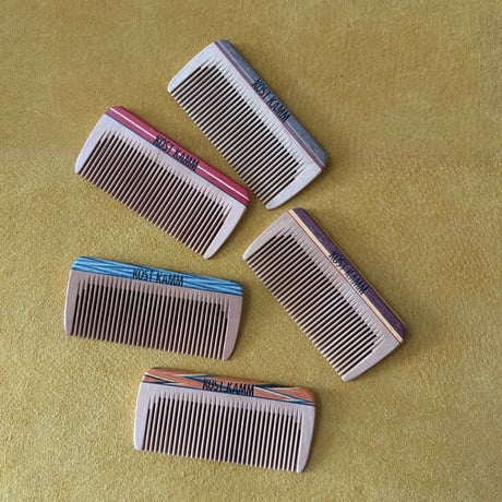 [KOSTKAMM]  Wooden Mini Pocket Comb / 20b