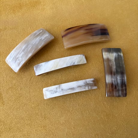 [KOSTKAMM]  Horn Hair Clip / 6cm / 9534