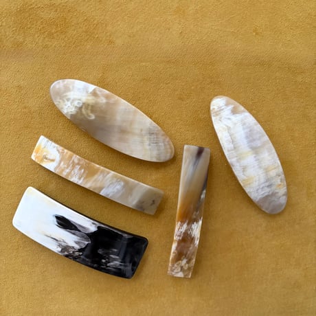 [KOSTKAMM]  Horn Hair Clip / 10cm / 9531