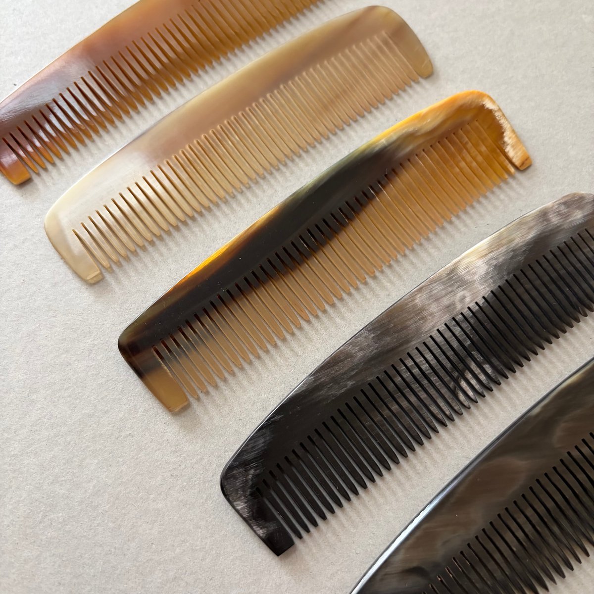 KOSTKAMM] Horn Pocket Comb / Narrow / 13.5cm