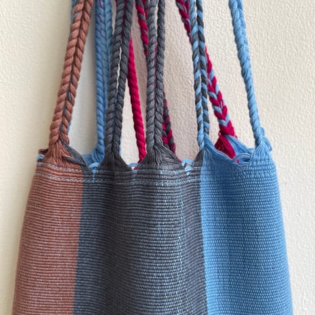 [pips]  Cotton Handwoven Hammock bag /   New color