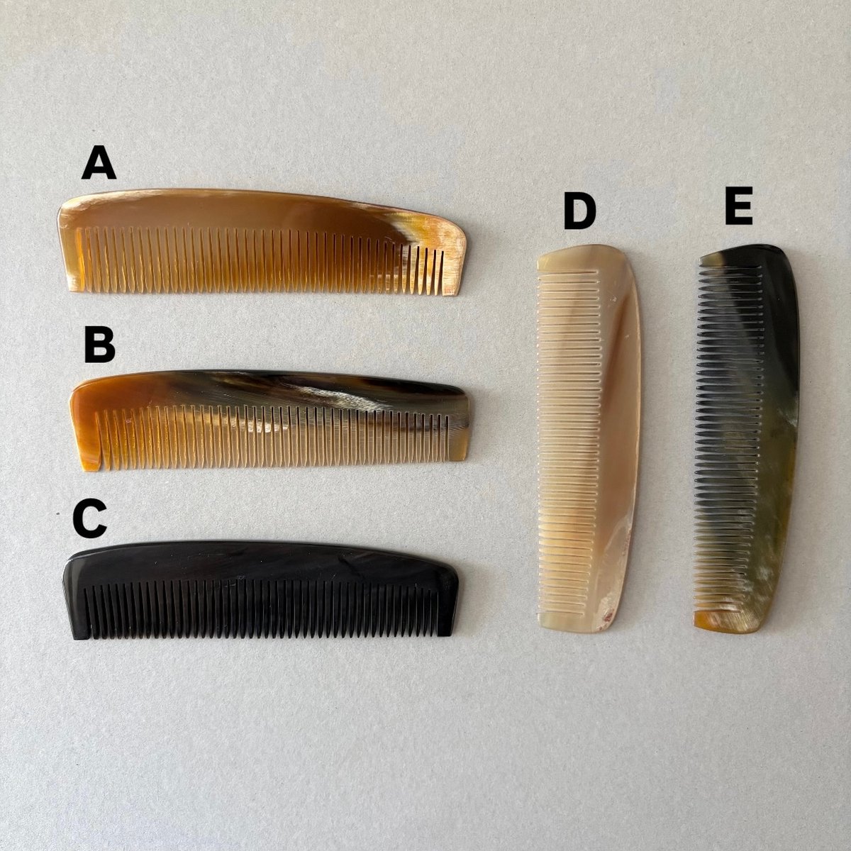 KOSTKAMM] Horn Pocket Comb / Narrow / 13.5cm