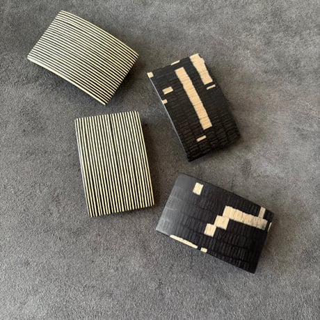 [KOSTKAMM] Natural Wood Hair Clip /  Recatanguiar / 6cm