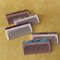 [KOSTKAMM]  Wooden Mini Pocket Comb /  19b