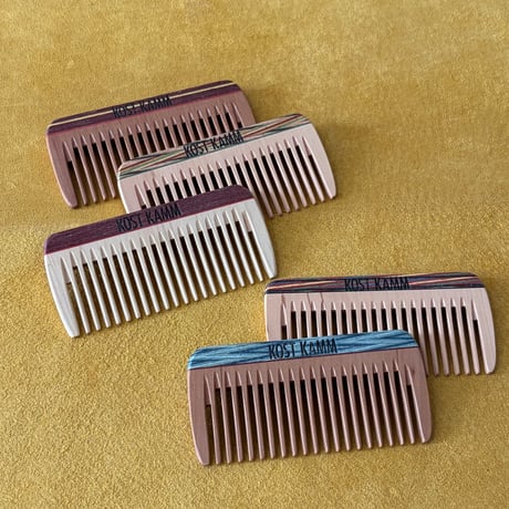 [KOSTKAMM]  Wooden Mini Pocket Comb /  19b