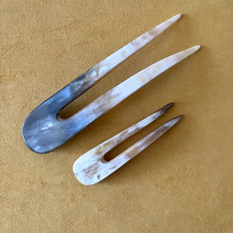 [KOSTKAMM]   Horn Hair Sticks / Short / 9431