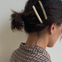 [KOSTKAMM]  Horn Extra Slender hair clip 6cm/9535