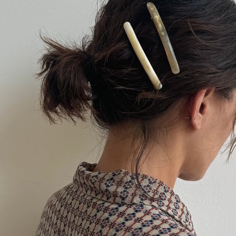 [KOSTKAMM]  Horn Extra Slender hair clip 6cm/9535