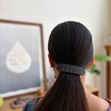 [KOSTKAMM] Natural Wood Hair Clip / 8cm