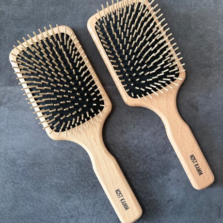 [KOSTKAMM]  Waxed Beech Wood Hair brush / 25.5cm /パドル型ブラシ/4540