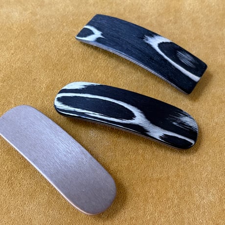 [KOSTKAMM] Natural Wood Hair Clip /  6cm