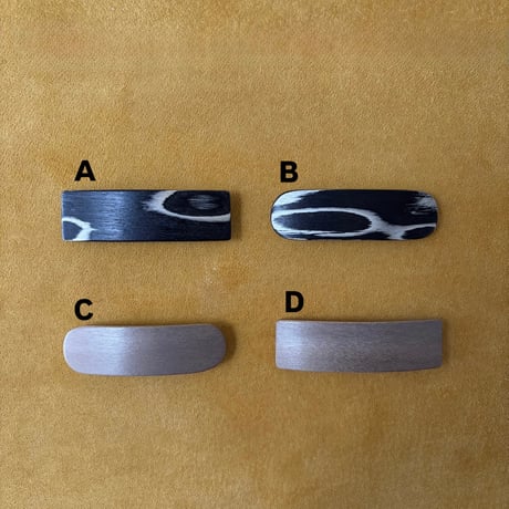 [KOSTKAMM] Natural Wood Hair Clip /  6cm