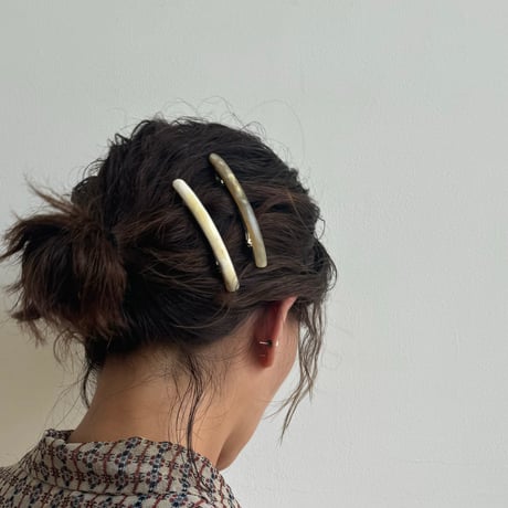 [KOSTKAMM]  Horn Extra Slender hair clip 6cm/9535