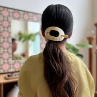 [KOSTKAMM]  Horn Hair Clip with Stick / 9436
