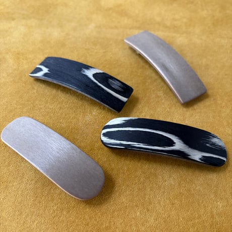 [KOSTKAMM] Natural Wood Hair Clip /  6cm