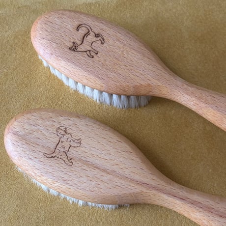 [KOSTKAMM]  Waxed Beech Wood Baby Brush /ベビーブラシ39