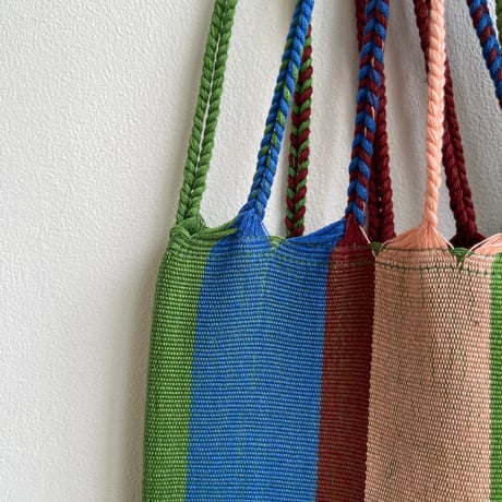 [pips]  Cotton Handwoven Hammock bag /  New Color