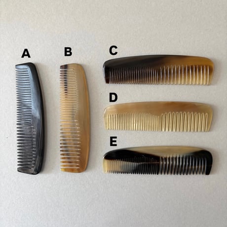 [KOSTKAMM]  Horn Pocket  Comb Narrow x Wide  13cm / 300H