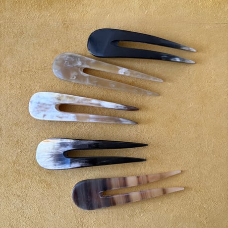 [KOSTKAMM]   Horn Hair Sticks / Short / 9431