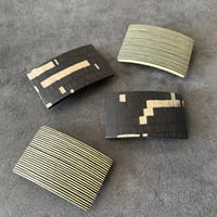 [KOSTKAMM] Natural Wood Hair Clip /  Recatanguiar / 6cm
