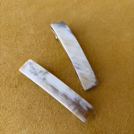 [KOSTKAMM]  Horn Hair Clip / 6cm / 9534