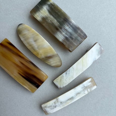 [KOSTKAMM]  Horn Hair Clip / 6cm / 9534