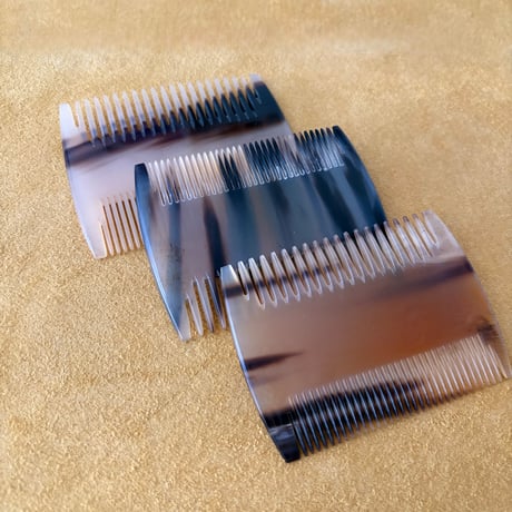 [KOSTKAMM]  Horn Comb / Narrow x Wide 8x6cm / 230H