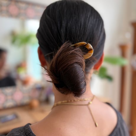 [KOSTKAMM]   Horn Hair Sticks / Short / 9433