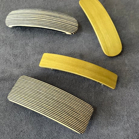 [KOSTKAMM] Natural Wood Hair Clip / 8cm