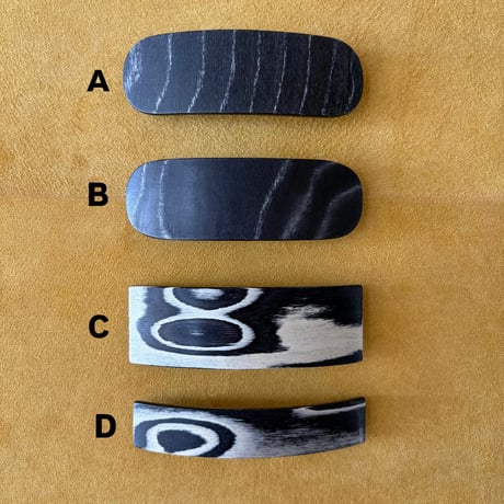 [KOSTKAMM] Natural Wood Hair Clip  /10cm