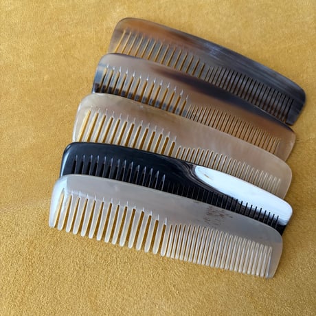 [KOSTKAMM]  Horn Pocket  Comb Narrow x Wide  13cm / 300H