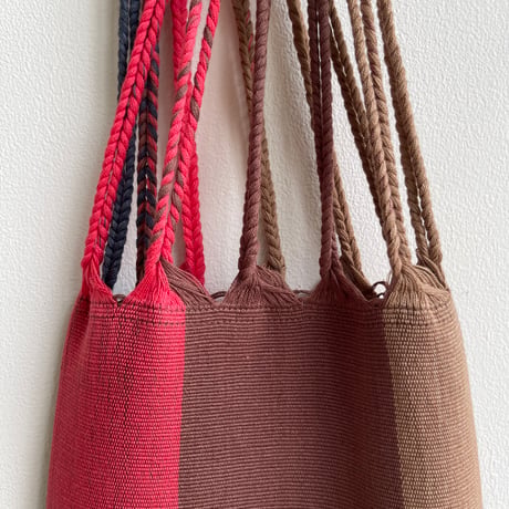 [pips]  Cotton Handwoven Hammock bag /  New Color