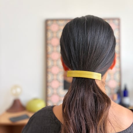 [KOSTKAMM] Natural Wood Hair Clip  /10cm