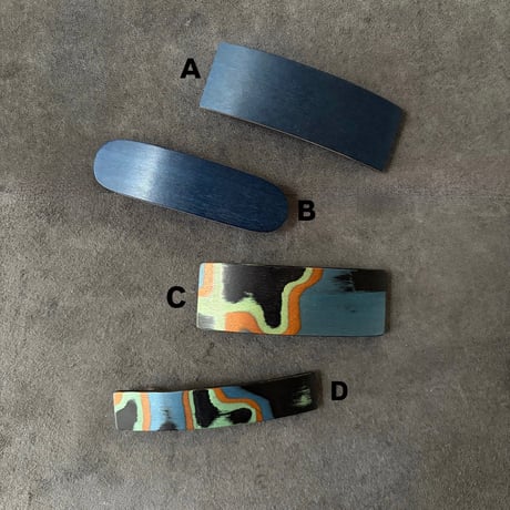 [KOSTKAMM] Natural Wood Hair Clip / 8cm