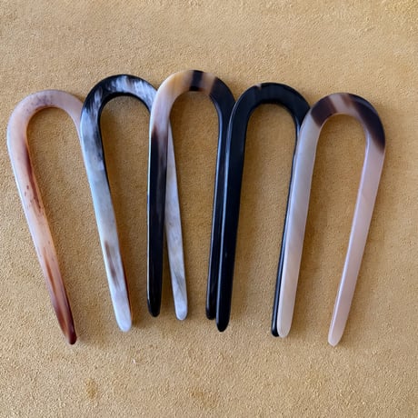 [KOSTKAMM]   Horn Hair Sticks / Short / 9433